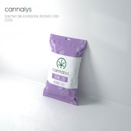 Sachet bonbons durs Cola - Cannalys | CBD food product | Greenvillage.fr