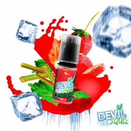 Fraise Rhubarbe Ice 10ML - Devil Squiz | Electronic cigarette wholesaler - Greenvillage.fr
