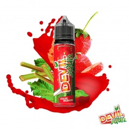 Fraise Rhubarbe 50ML - Devil Squiz | Electronic cigarette wholesaler - Greenvillage.fr