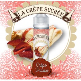 Fraise 50ML - La Crepe Sucree - Tasty French E-liquid Wholesale Europe