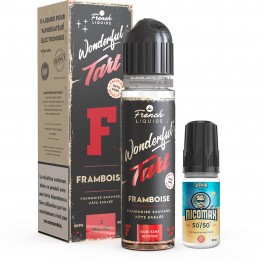 Easy2Shake Framboise 50/50 60ML - Wonderful Tart/Le French Liq - Grossiste cigarette electronique - Greenvillage