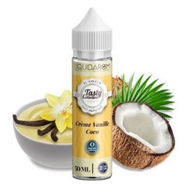 Crème Vanille Coco 50ML - Tasty/Liquid Arom | Electronic cigarette wholesaler - Greenvillage.fr