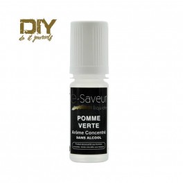 Concentré Pomme Verte 10ML sans alcool de E-Saveur