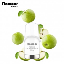 Cartouche Pomme croustillante (par 2) - Flawoor Mate 2 | Grossista di sigarette elettroniche usa e getta | Greenvillage.fr