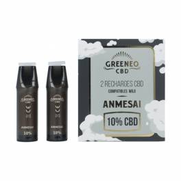 Cartouche rechargeable CBD Anmesai - Wilo x Greeneo (Par 2)