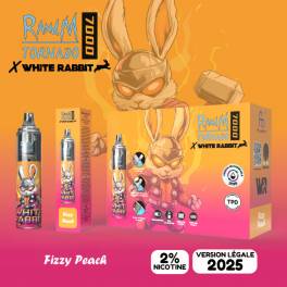 Puff Tornado 7000 puff 2% by Randm - White Rabbit